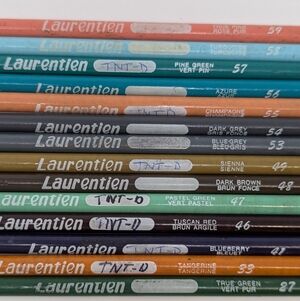 Laurentien Pencil Crayons High Numbers